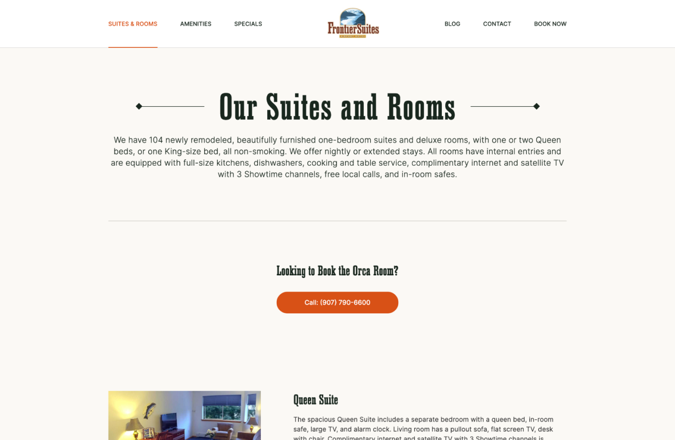 Website Design Hotel