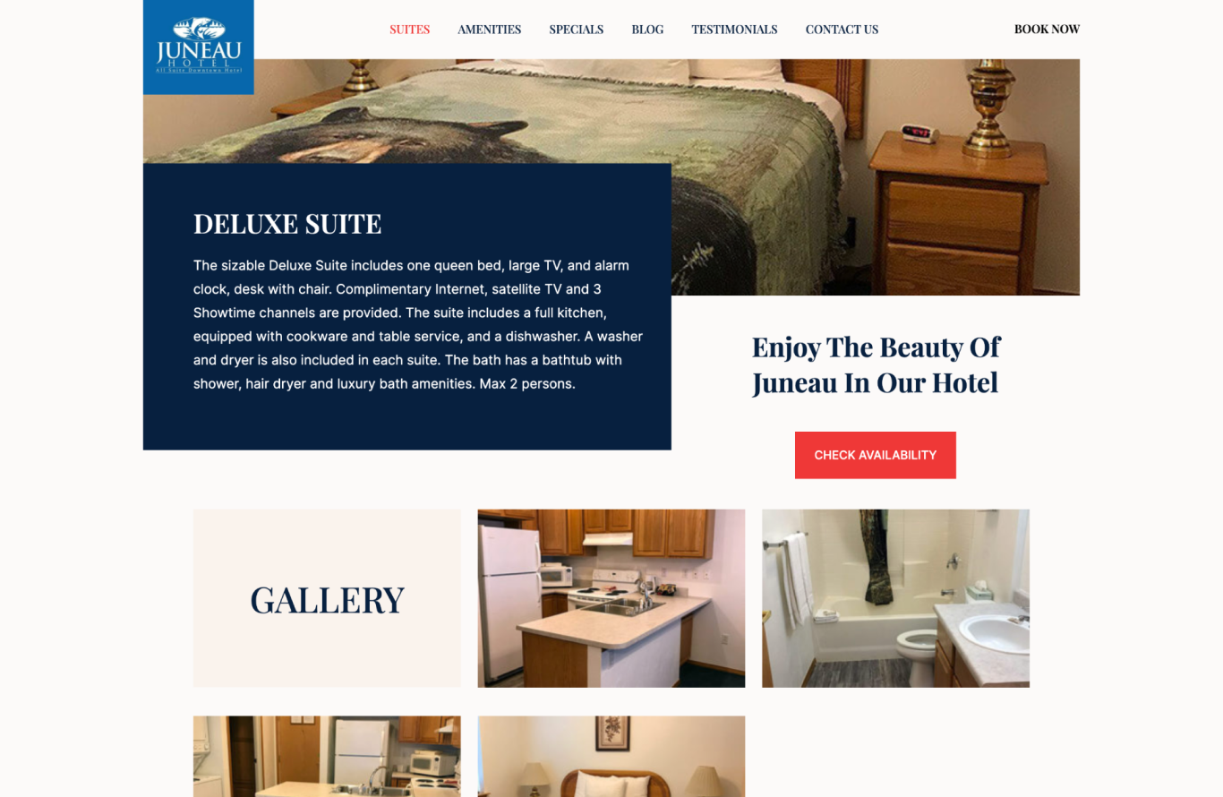 Hotel Website