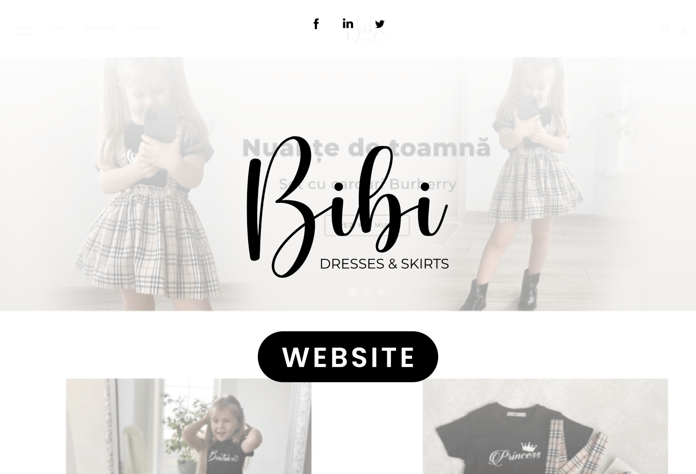 Bibi Dress Website