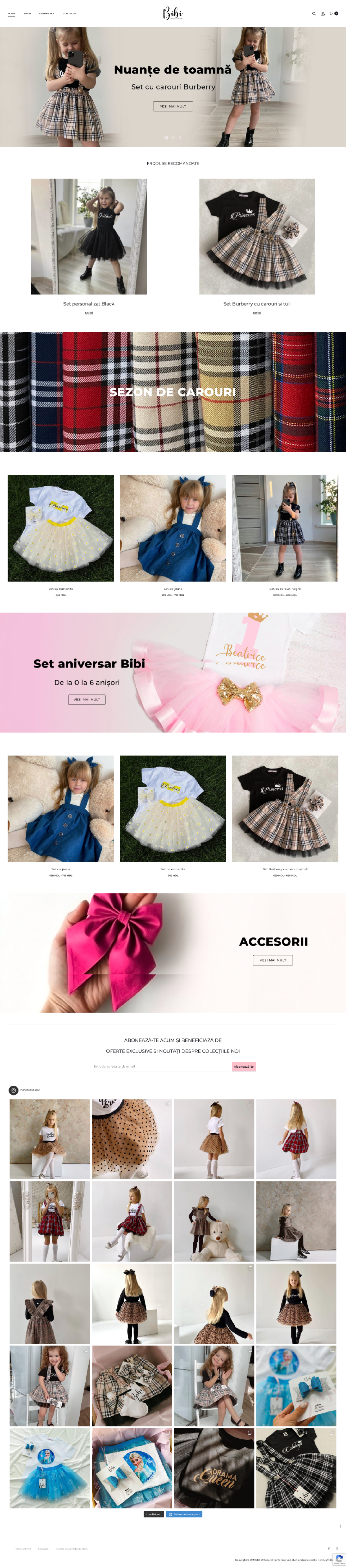 Bibi dress home page