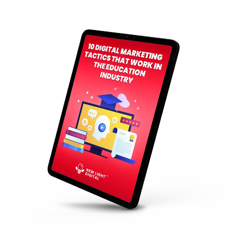 digital marketing tactics for education