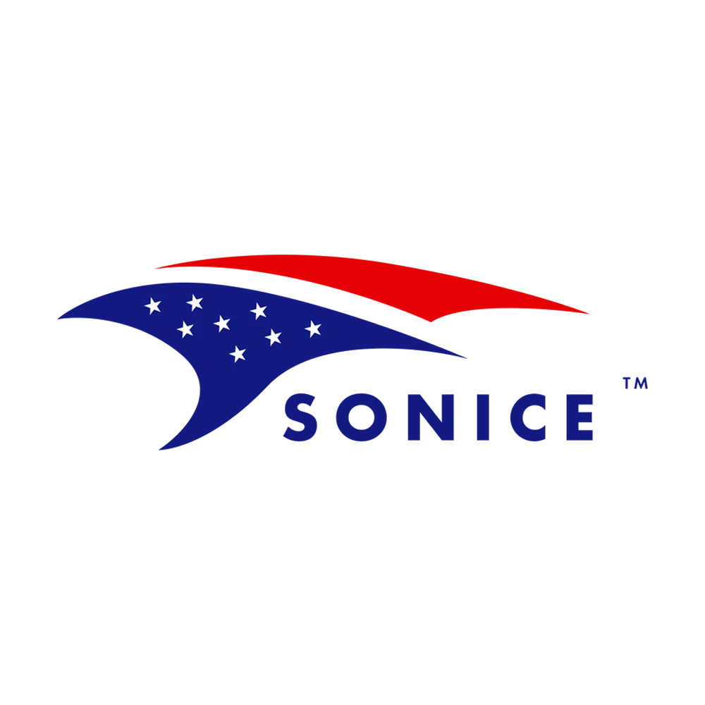 Sonice Party logo, designed by New Light Digital