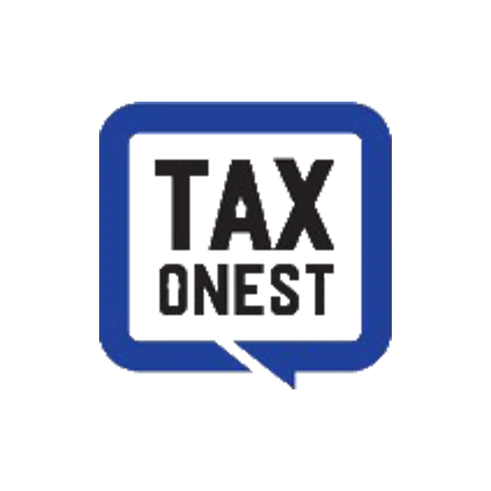 Tax Onest original logo, before our rebrand